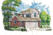 Traditional Style House Plan - 3 Beds 2.5 Baths 1420 Sq/Ft Plan #410-154 