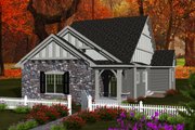 Ranch Style House Plan - 3 Beds 2 Baths 1807 Sq/Ft Plan #70-1113 