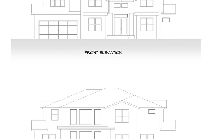 Home Plan - Exterior - Other Elevation for Craftsman House Plan #1066-223 - 4 bed, 4.5 bath