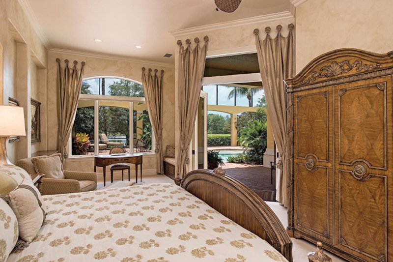 Dream House Plan - Interior - Master Bedroom 1 for Mediterranean House Plan #930-413 - 4 bed, 4.5 bath