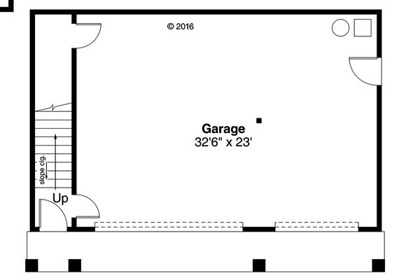 European Floor Plan - Main Floor Plan #124-1037
