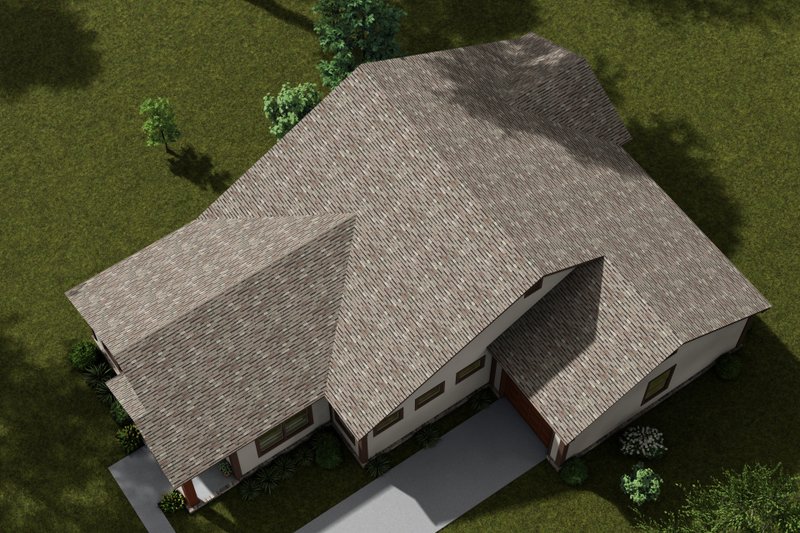 House Blueprint - Exterior - Other Elevation 5 for Cottage House Plan #513-2351 - 3 bed, 2 bath