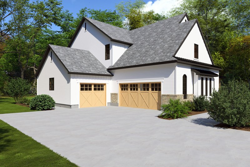 Dream House Plan - Exterior - Other Elevation for Farmhouse House Plan #1111-28 - 4 bed, 2.5 bath