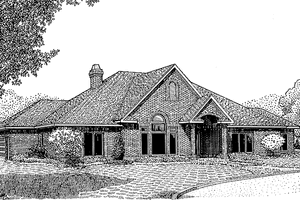 Contemporary Exterior - Front Elevation Plan #11-249