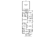 European Style House Plan - 3 Beds 2 Baths 1693 Sq/Ft Plan #424-123 