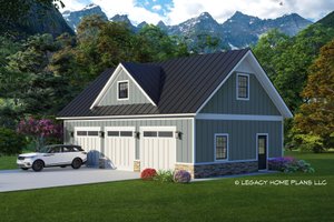 Traditional Exterior - Front Elevation Plan #932-617