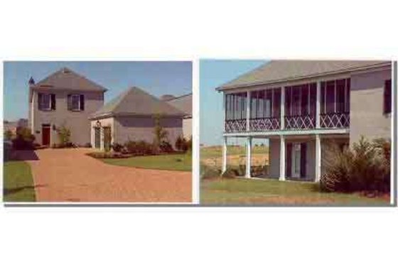 Exterior - Front Elevation for Traditional House Plan #15-292 - 3 bed, 3 bath