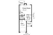 European Style House Plan - 2 Beds 2.5 Baths 2308 Sq/Ft Plan #303-356 