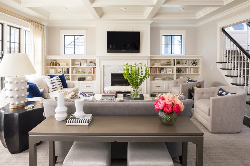 Home Plan - Interior - Family Room 1 for Farmhouse House Plan #51-1212 - 4 bed, 3.5 bath