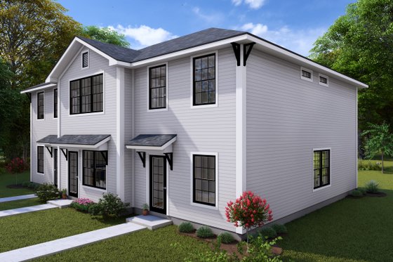 Exterior - Other Elevation for Cottage House Plan #513-2250 - 6 bed, 7.5 bath