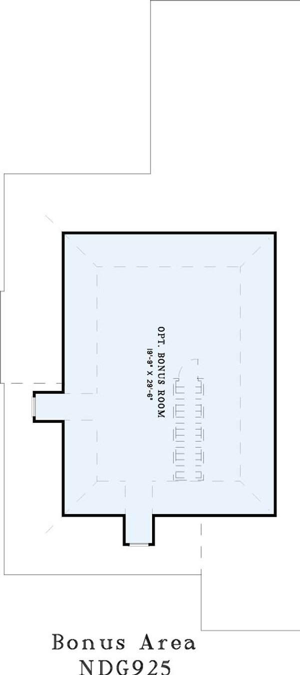 Craftsman Floor Plan - Other Floor Plan #17-2863
