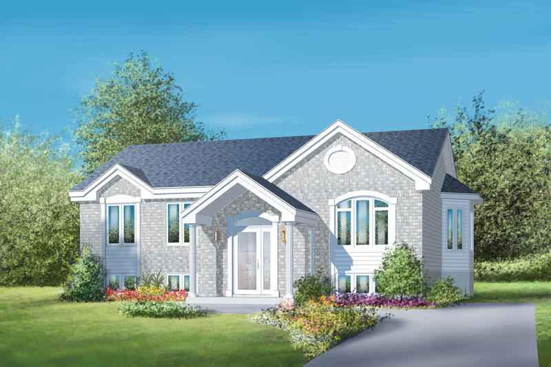 Home Plan - Classical Exterior - Front Elevation Plan #25-4851
