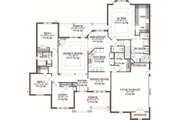 Traditional Style House Plan - 3 Beds 2.5 Baths 2667 Sq/Ft Plan #63-196 