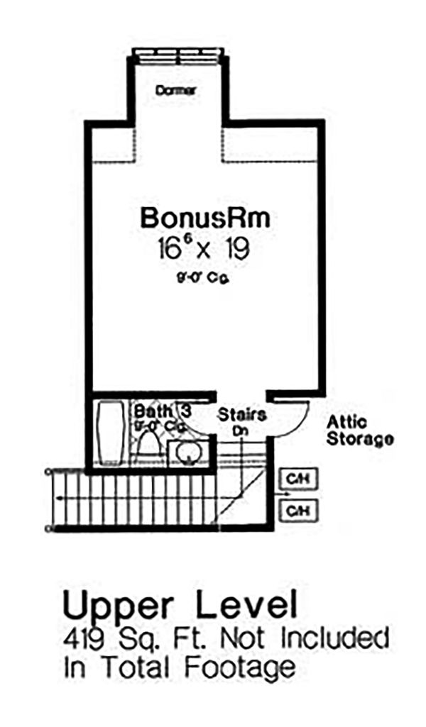 Home Plan - Bonus