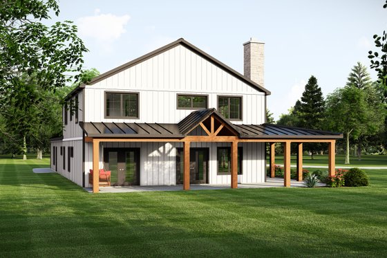 Barndominium Plan with Bunk Room