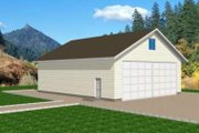 Traditional Style House Plan - 0 Beds 0 Baths 1152 Sq/Ft Plan #117-367 
