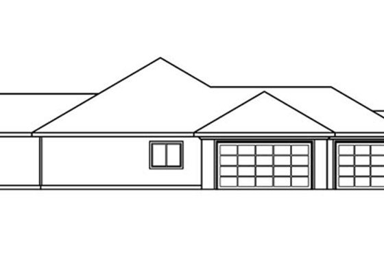 Exterior - Other Elevation for European House Plan #124-514 - 5 bed, 3 bath