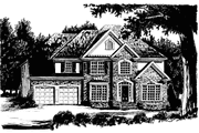 Country Style House Plan - 4 Beds 2.5 Baths 2482 Sq/Ft Plan #927-83 