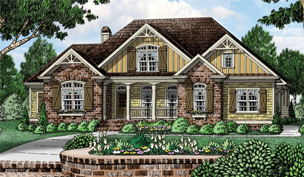 European Style House Plan 5 Beds 4 Baths 2677 Sq Ft Plan 927 961 Dreamhomesource Com
