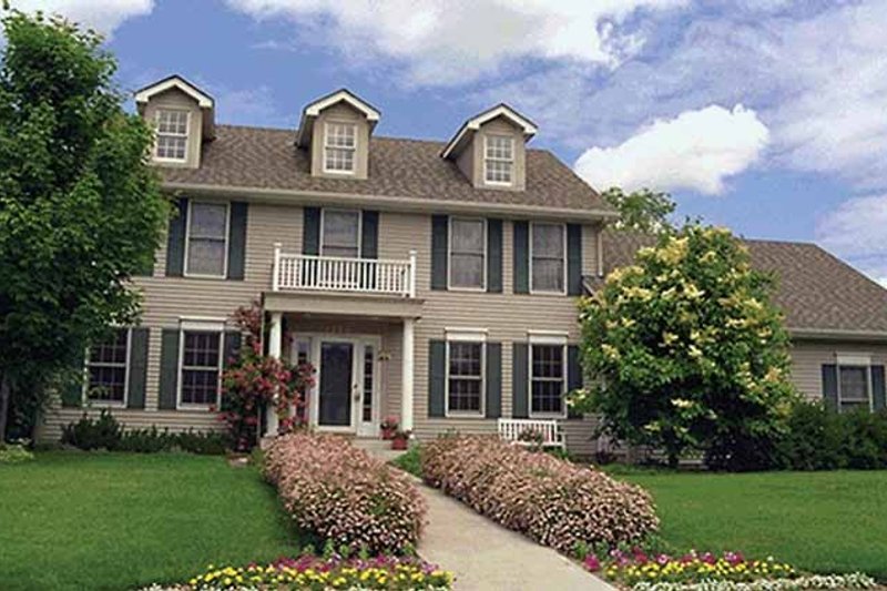 House Blueprint - Classical Exterior - Front Elevation Plan #51-875