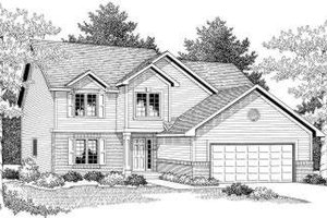 Traditional Exterior - Front Elevation Plan #70-600