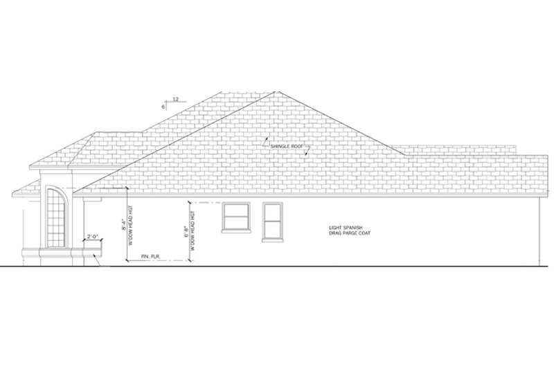 Home Plan - Floor Plan - Other Floor for Mediterranean House Plan #1058-38 - 3 bed, 2 bath