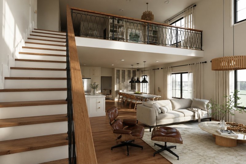 Dream House Plan - Interior - Other for Barndominium House Plan #1064-313 - 5 bed, 3 bath