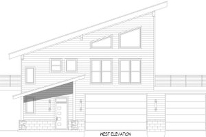 Exterior - Other Elevation for Contemporary House Plan #932-1230 - 2 bed, 2.5 bath