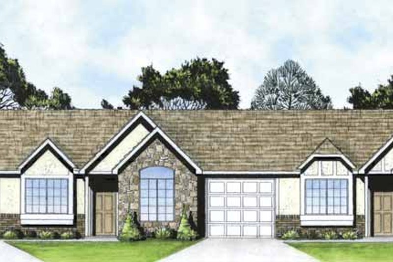 House Design - Traditional Exterior - Front Elevation Plan #58-232