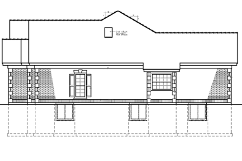 Dream House Plan - Exterior - Other Elevation for Country House Plan #1037-10 - 3 bed, 2.5 bath