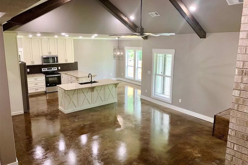 Architectural House Design - Interior - Kitchen 1 for Traditional House Plan #923-145 - 3 bed, 2 bath