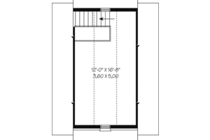 Floor Plan - Upper Floor House Plan #23-2451, 0 bath