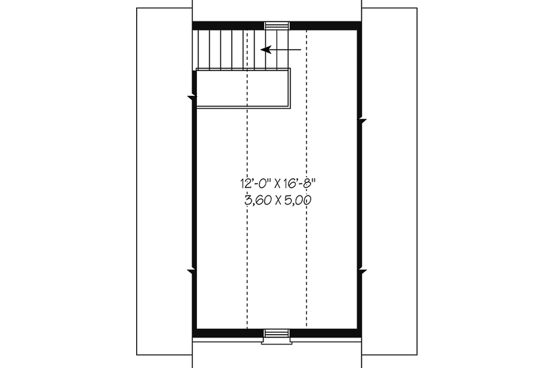 House Design - Floor Plan - Upper Floor House Plan #23-2451, 0 bath