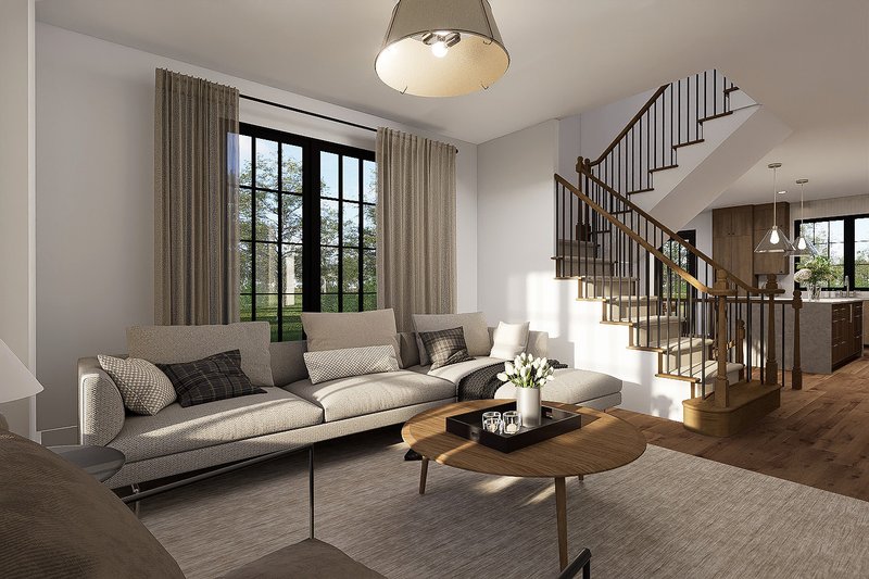 Dream House Plan - Interior - Family Room 2 for Farmhouse House Plan #23-741 - 3 bed, 1.5 bath