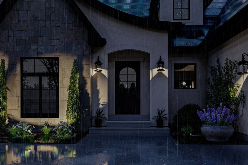 House Design - Exterior - Other Elevation 2 for Cottage House Plan #455-253 - 3 bed, 2 bath
