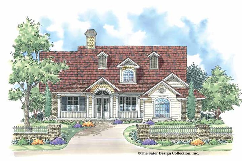 Home Plan - Exterior - Front Elevation 4 for Country House Plan #930-176 - 3 bed, 2 bath