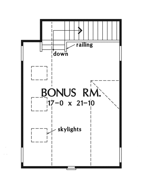 Architectural House Design - Craftsman Floor Plan - Other Floor Plan #929-923