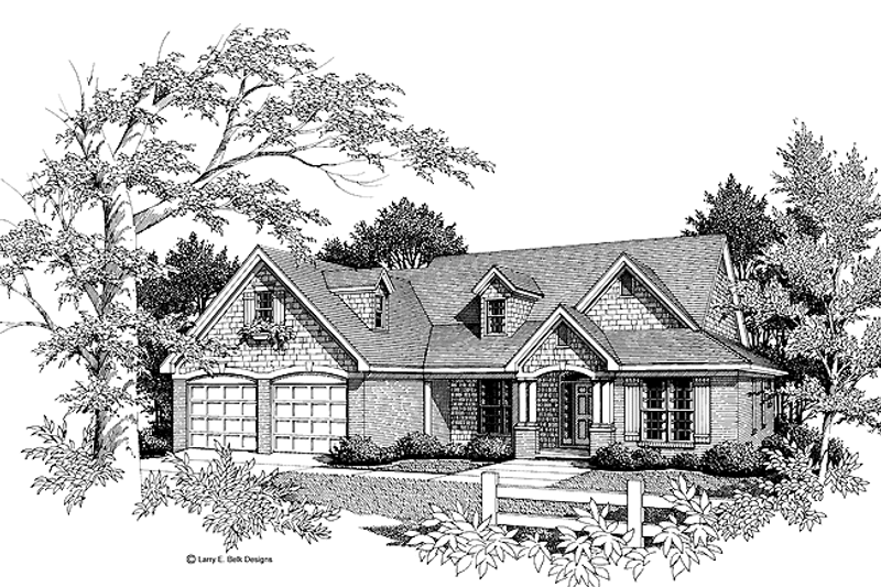 Dream House Plan - Country Exterior - Front Elevation Plan #952-150
