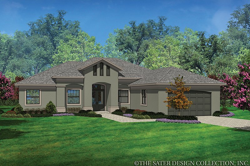 Home Plan - Contemporary Exterior - Front Elevation Plan #930-454