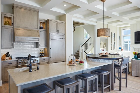 Interior - Kitchen 1 for Country House Plan #928-297 - 2 bed, 2.5 bath