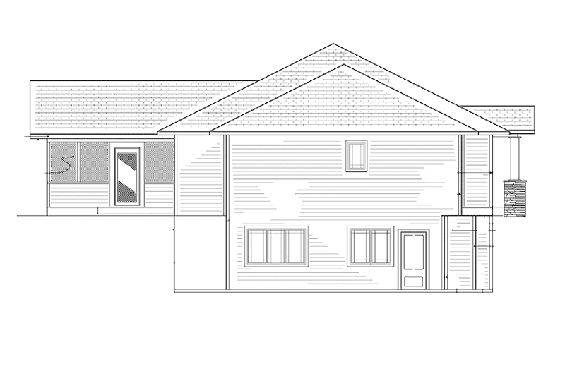 Dream House Plan - Exterior - Other Elevation for Craftsman House Plan #939-14 - 3 bed, 3.5 bath