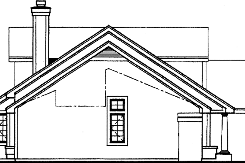Home Plan - Exterior - Other Elevation for Country House Plan #320-574 - 3 bed, 2.5 bath