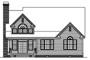 Country Style House Plan - 3 Beds 2.5 Baths 2073 Sq/Ft Plan #929-697 Exterior 