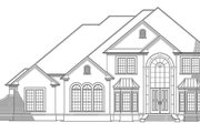 Traditional Style House Plan - 5 Beds 5 Baths 3692 Sq/Ft Plan #17-2899 