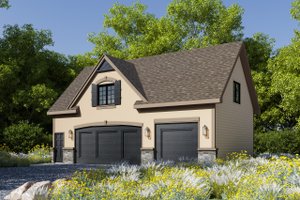 Traditional Exterior - Front Elevation Plan #20-2310