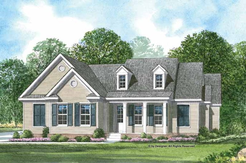 Architectural House Design - Craftsman Exterior - Front Elevation Plan #952-197