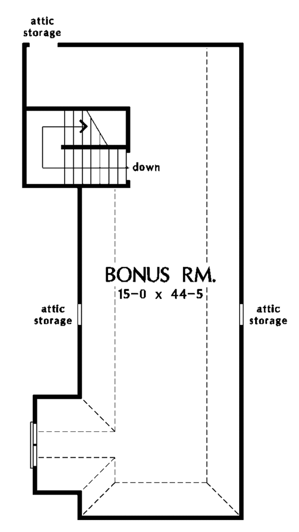 Architectural House Design - Craftsman Floor Plan - Other Floor Plan #929-767