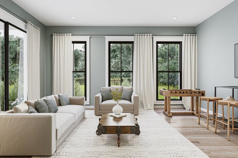 Architectural House Design - Interior - Other for Farmhouse House Plan #430-423 - 4 bed, 3.5 bath