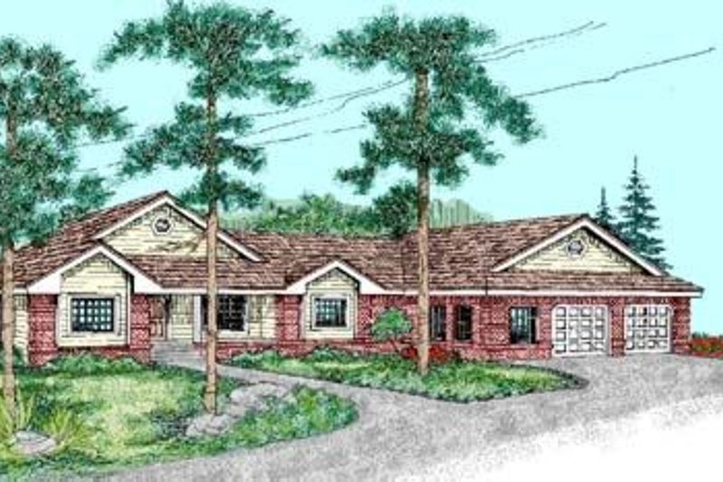 Home Plan - Traditional Exterior - Front Elevation Plan #60-239
