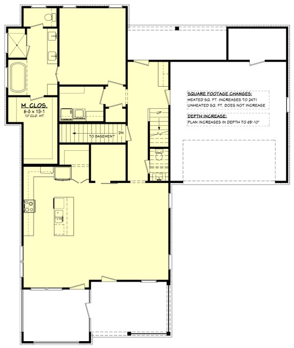 Farmhouse Floor Plan - Other Floor Plan #430-275